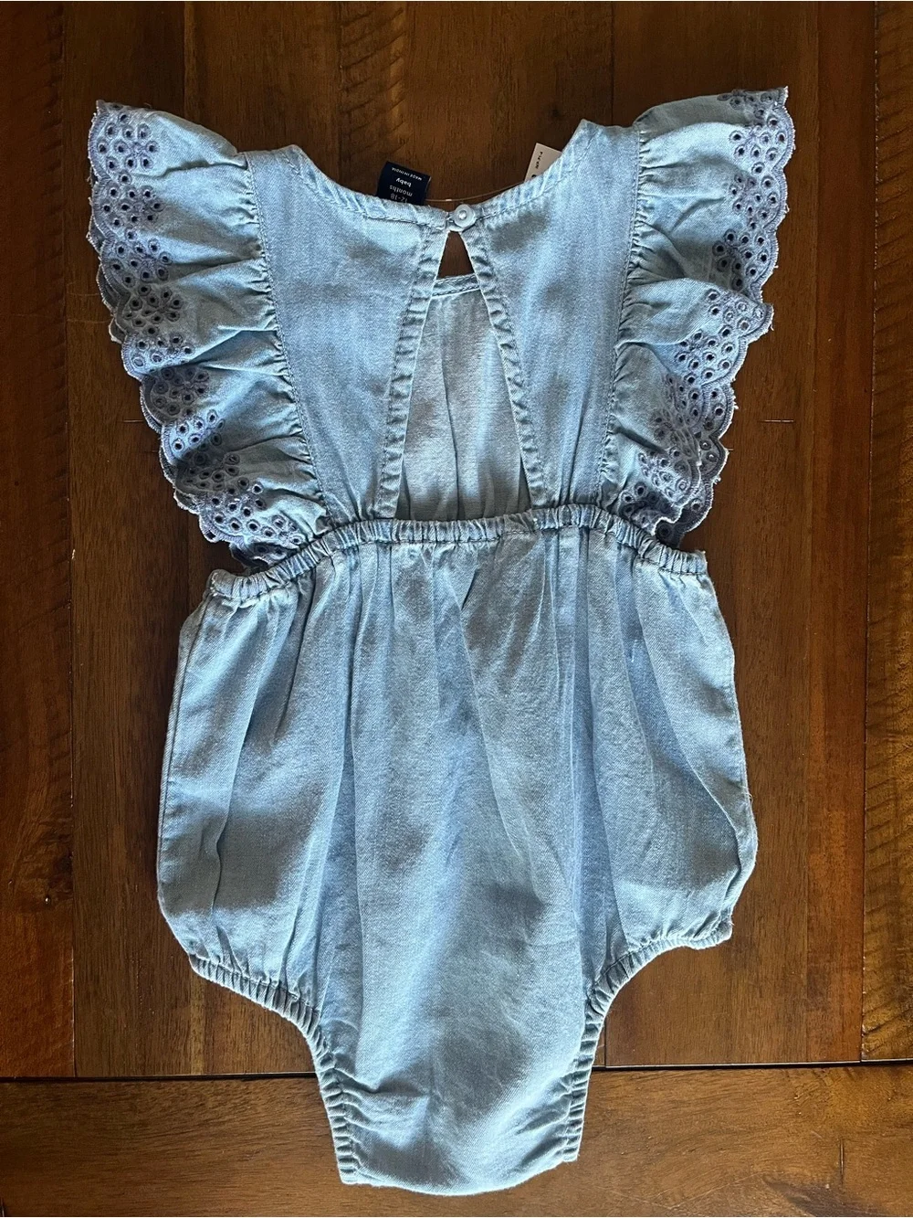 NWT GAP Denim Eyelet One Piece